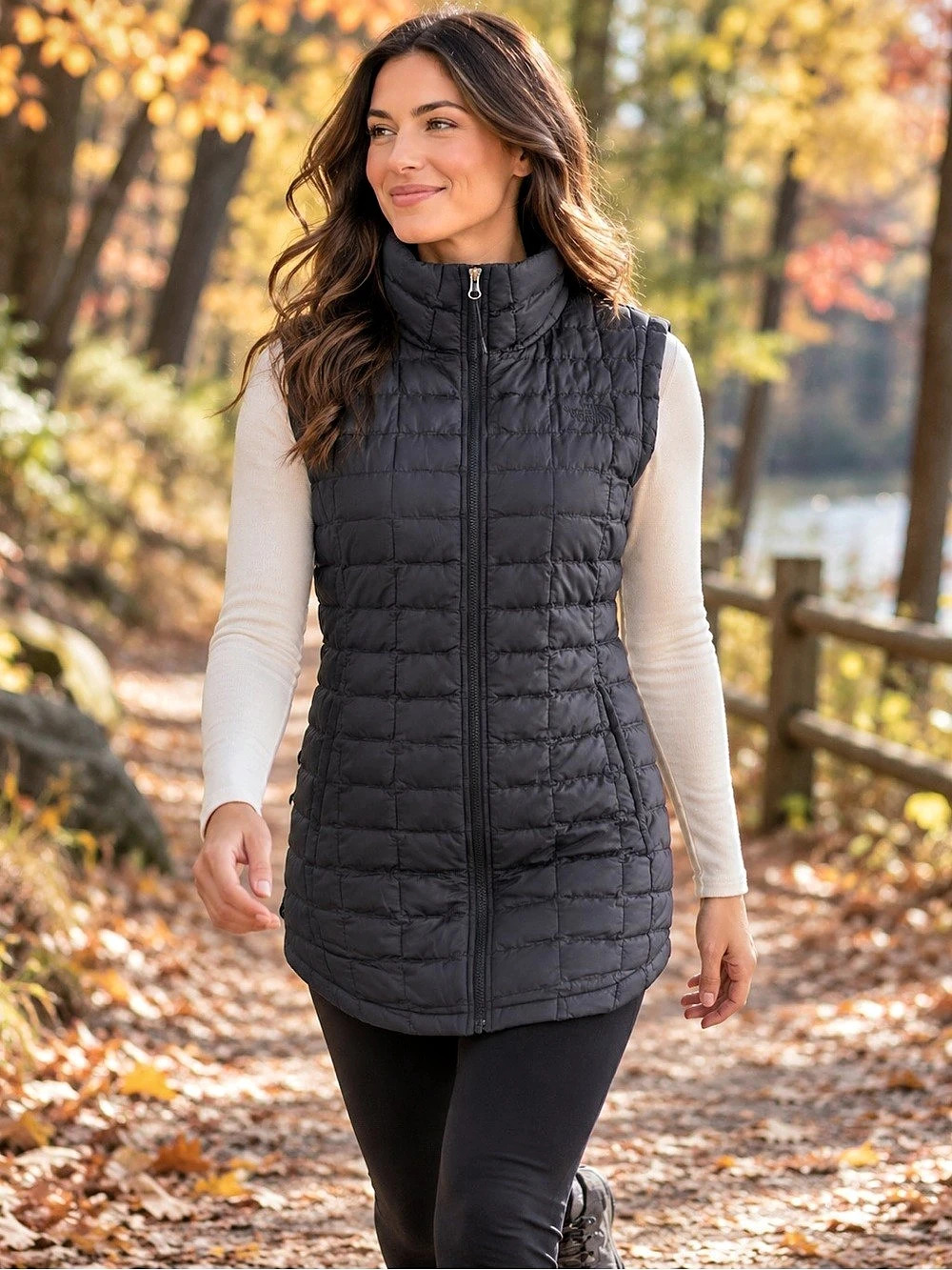 The North Face ThermoBall Eco Vest Women's Quilted Black XL